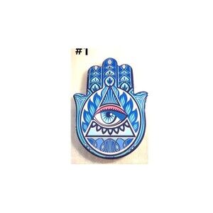 Colorful Hamsa Hand Hotplate - Your Choice